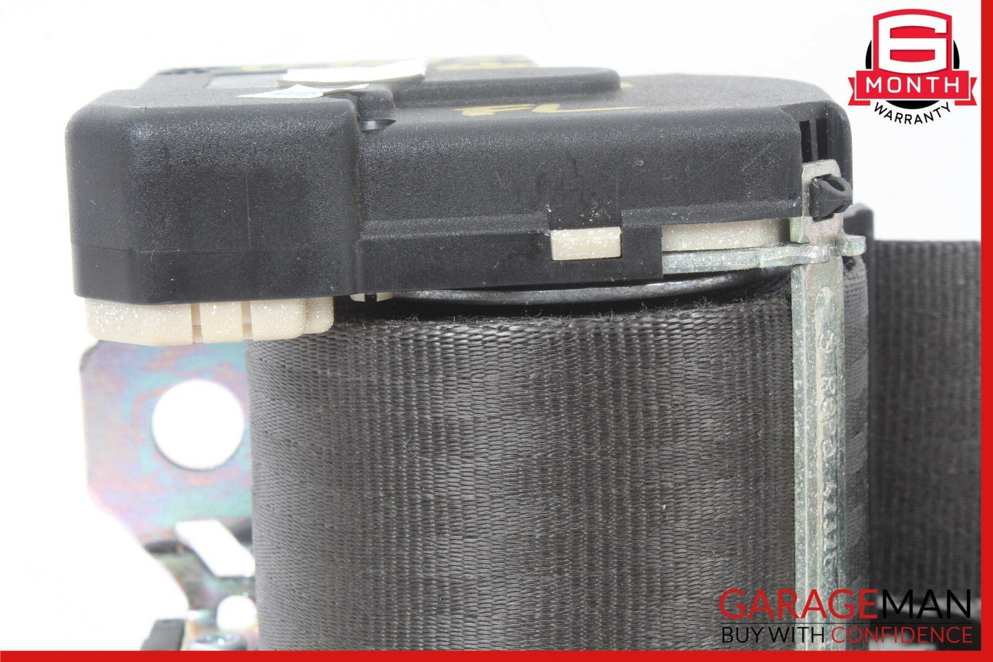 03-08 Maserati Quattroporte M139 Front Left Driver Side Seat Belt Black OEM