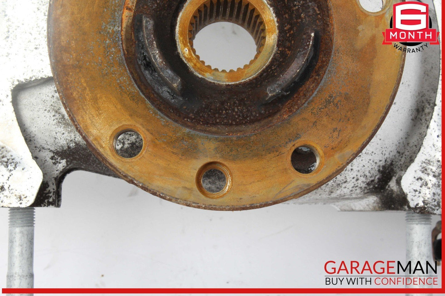 11-18 Porsche Cayenne 958 Front Right Spindle Knuckle Wheel Hub 7P0615312B OEM