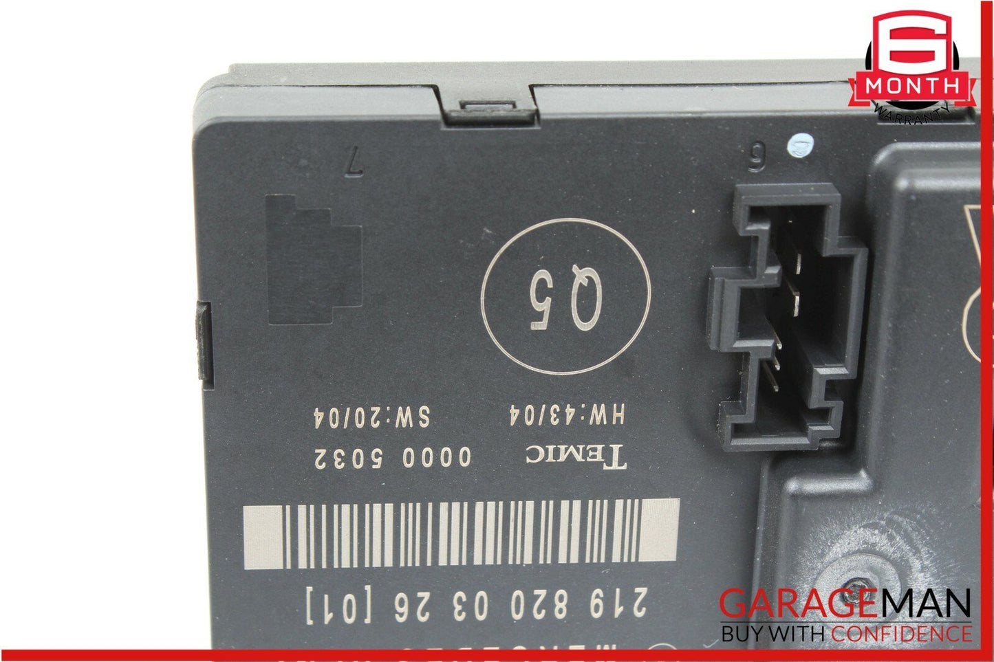 06-11 Mercedes W219 CLS500 CLS63 AMG Rear Right Door Computer Controller Module