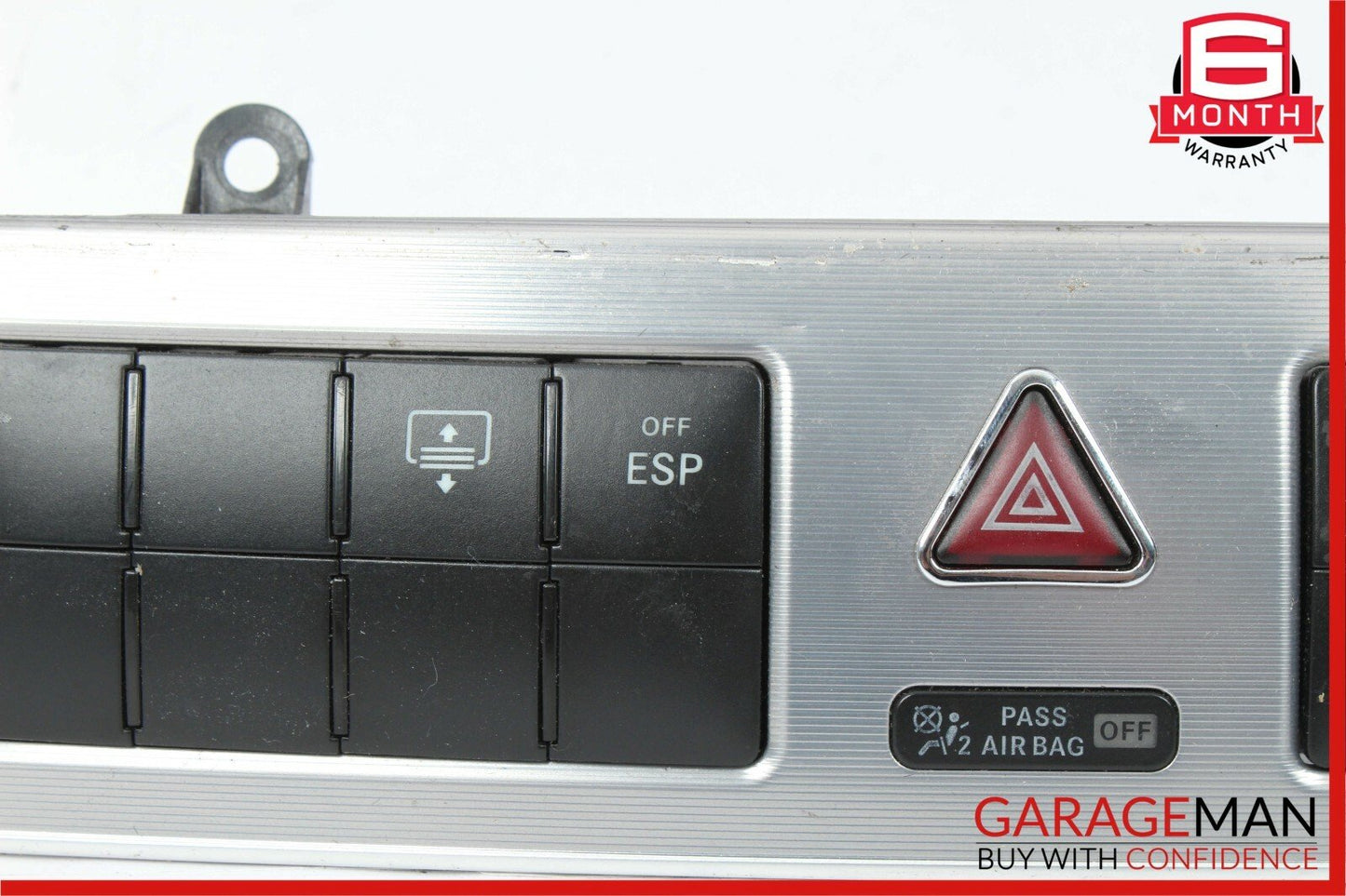 05-07 Mercedes W203 C230 C55 AMG Dash Hazard Door Lock ESP Control Switch Module