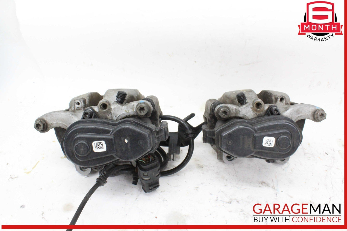 13-19 Mercedes X166 GL450 Rear Left & Right Side Brake Caliper Calipers Set OEM