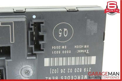 06-11 Mercedes W219 CLS500 CLS55 AMG Rear Left Side Door Controller Module