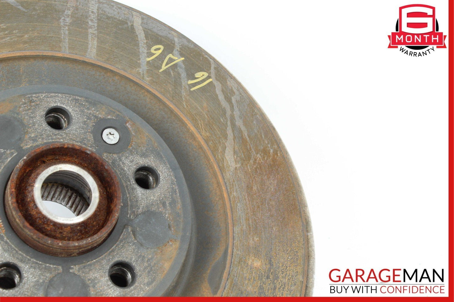 09-18 Audi Q5 A6 A7 Rear Right Wheel Spindle Knuckle Hub Bearing Brake Rotor