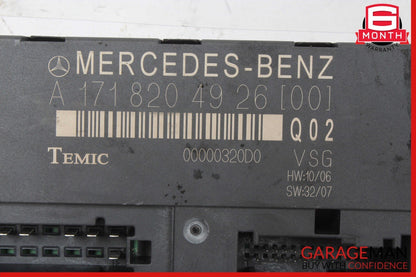 09-11 Mercedes R171 SLK300 SLK350 Top Roof Convertible Control Module Unit