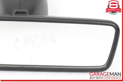 03-06 Porsche Cayenne S 955 Interior Top Upper Rear View Mirror Black OEM