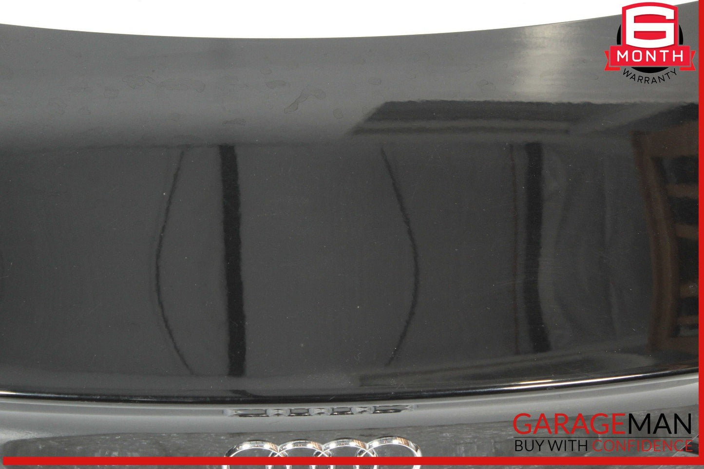 12-16 Audi S4 A4 Trunk Lid Shell Black OEM