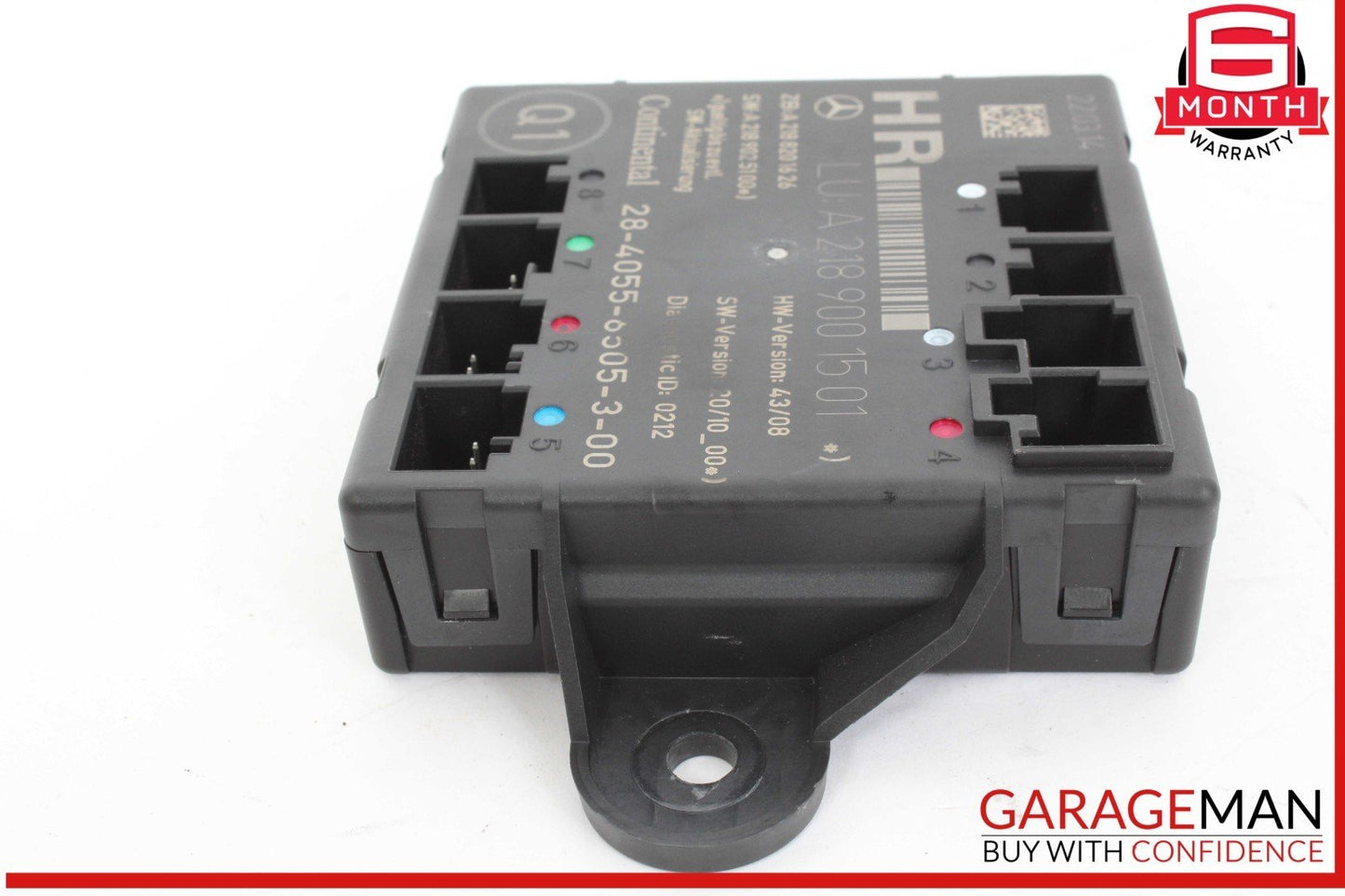 08-18 Mercedes W204 C250 CGI Rear Right Side Door Control Module Unit OEM