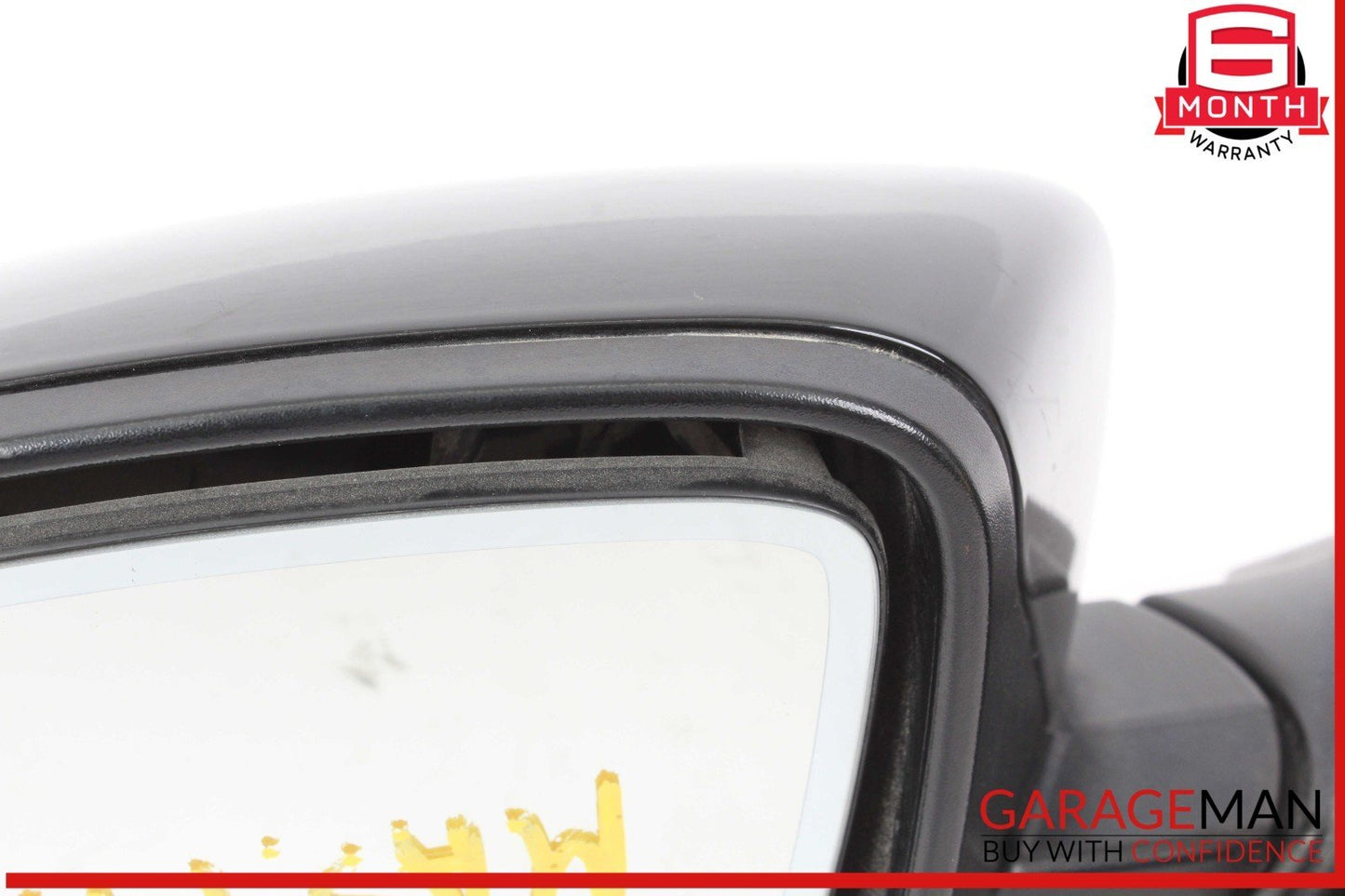 14-17 Maserati Ghibli S Front Left Driver Side Door Rear View Mirror Black OEM