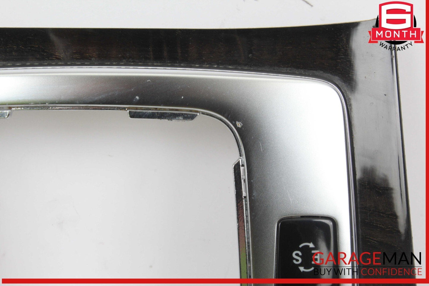 08-14 Mercedes W212 E350 C250 Center Console Shift Shifter Bezel Trim OEM