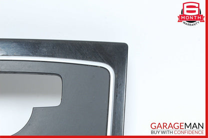 10-13 Mercedes W212 E350 E250 E550 Center Console Switch Trim Cover Bezel Wood