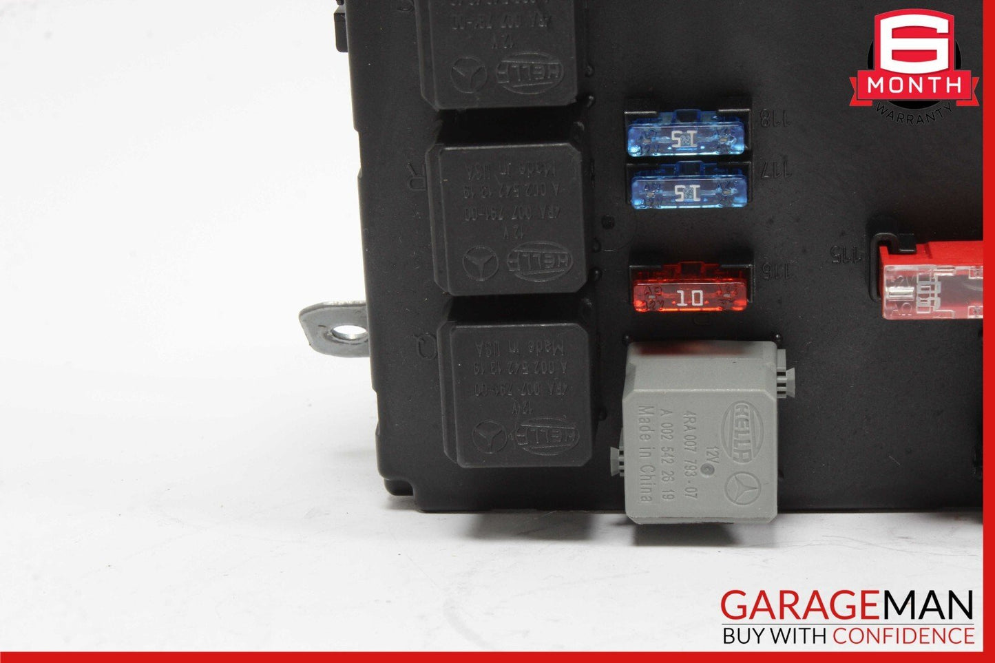 07-09 Mercedes W221 S550 CL550 S400 Rear Trunk Fuse Box Module 2215406450 OEM