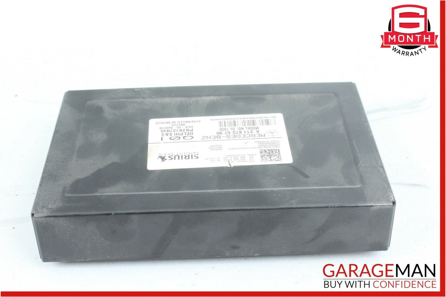 03-09 Mercedes W211 E350 CLK350 CL600 Sirius Satellite Radio Receiver Module OEM