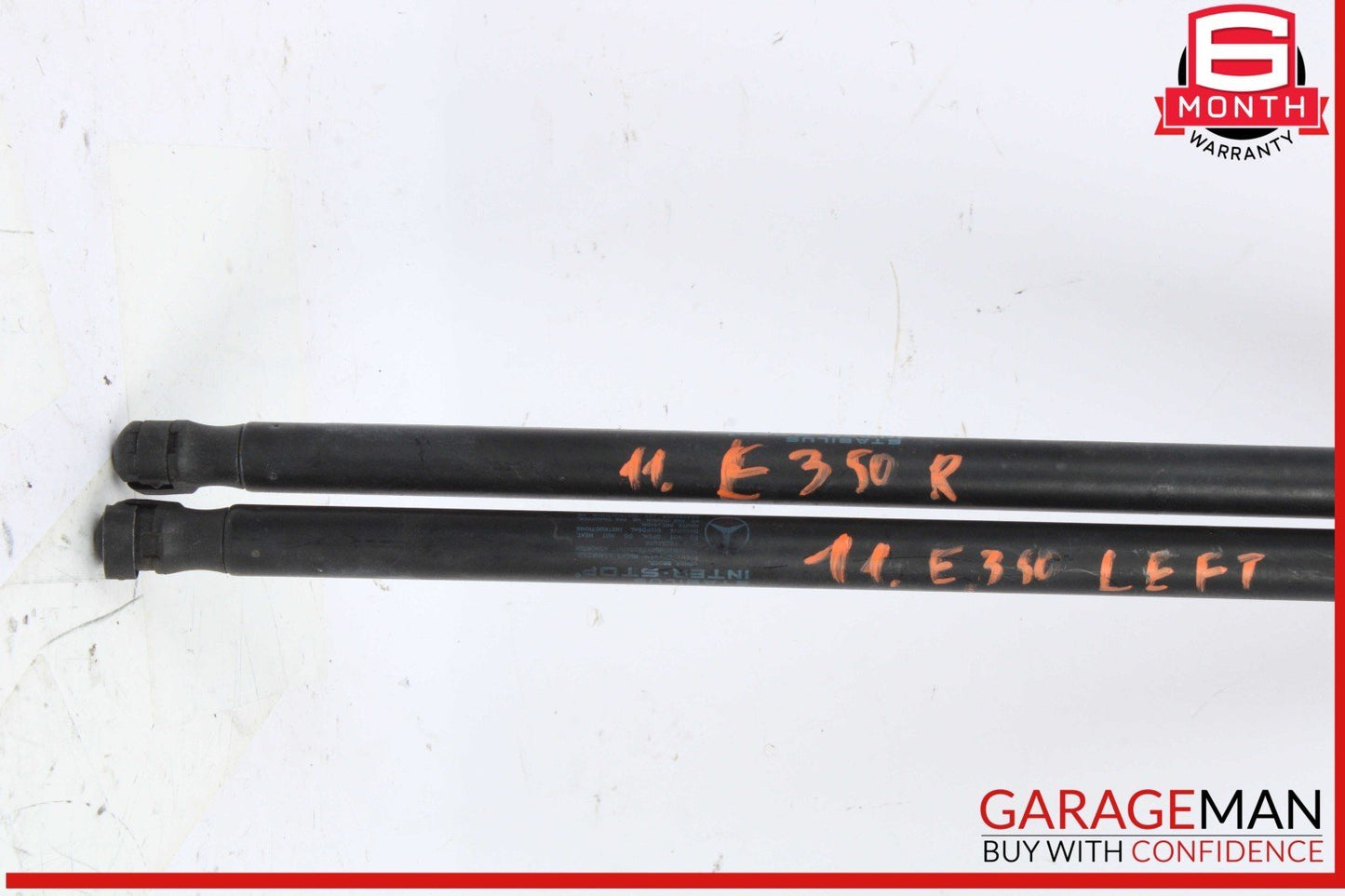 11-17 Mercedes W207 E350 Front Left and Right Side Hood Lift Support Strut OEM