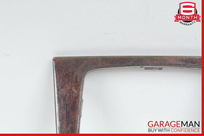 08-15 Mercedes W204 C300 C350 Center Console Shift Shifter Bezel Trim Cover Wood