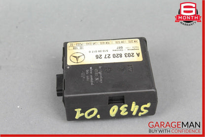 00-02 Mercedes W220 S430 S600 Anti Theft Alarm Signal Control Module Unit OEM