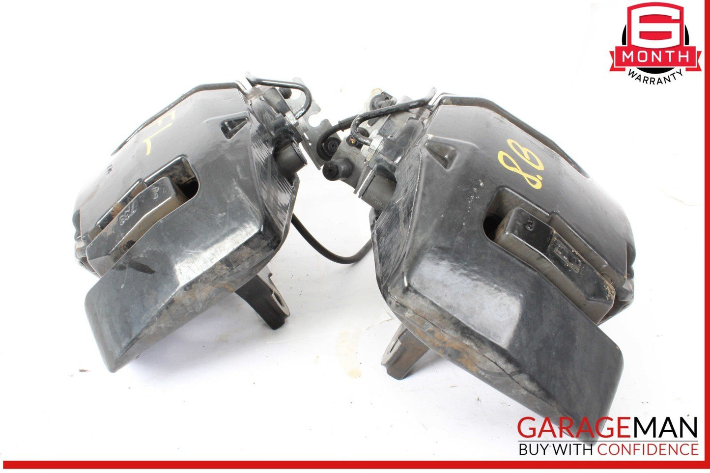 03-13 Bentley Continental GTC Front Brake Calipers Left and Right Side Set OEM