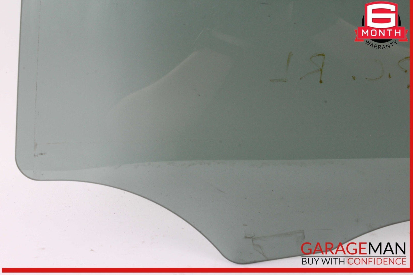 11-18 Porsche Cayenne S 958 Rear Left Driver Side Door Window Glass OEM