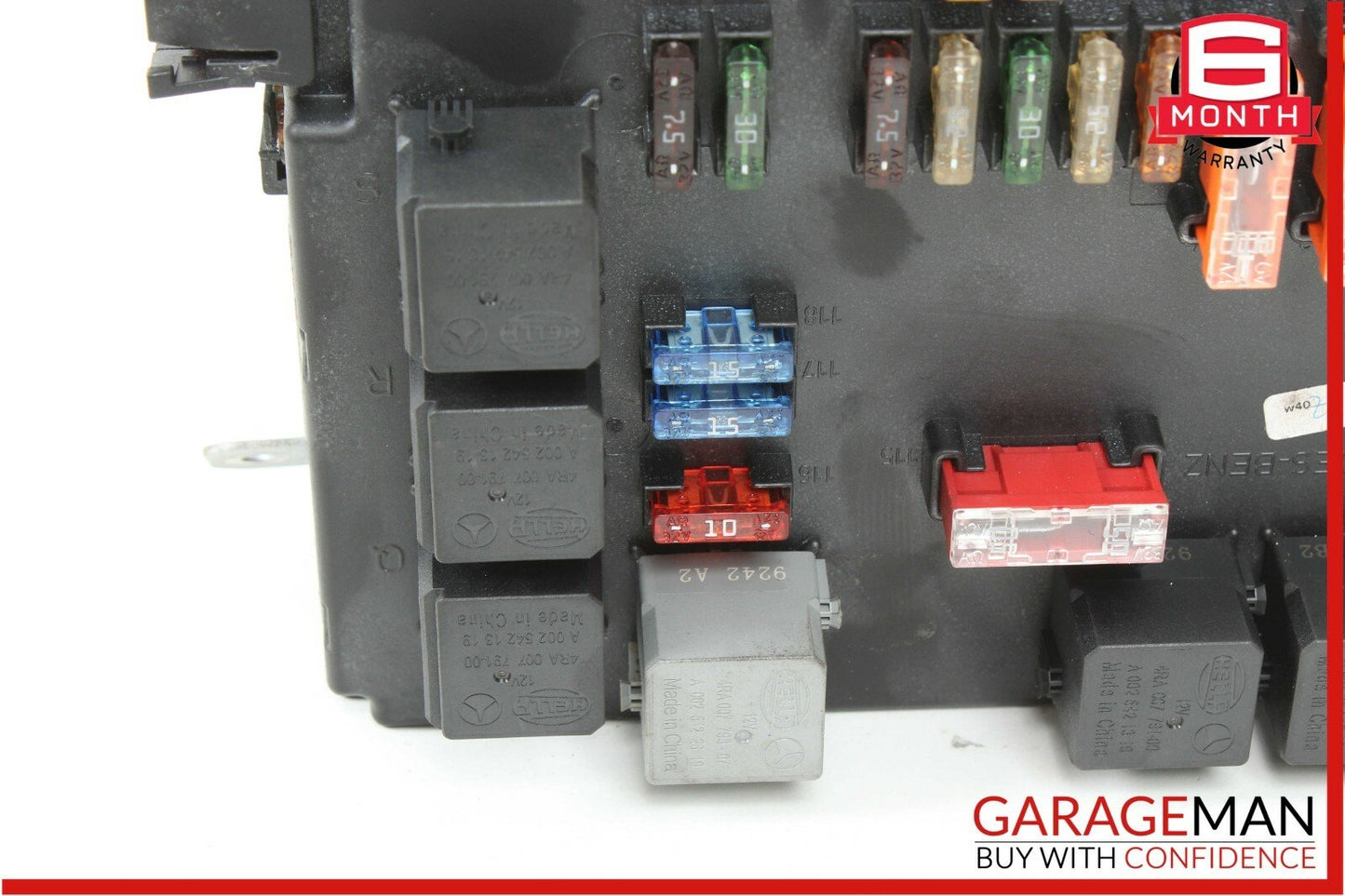 10-13 Mercedes W221 S63 AMG S550 Rear Sam Fuse Box Relay Control 2219003001 OEM