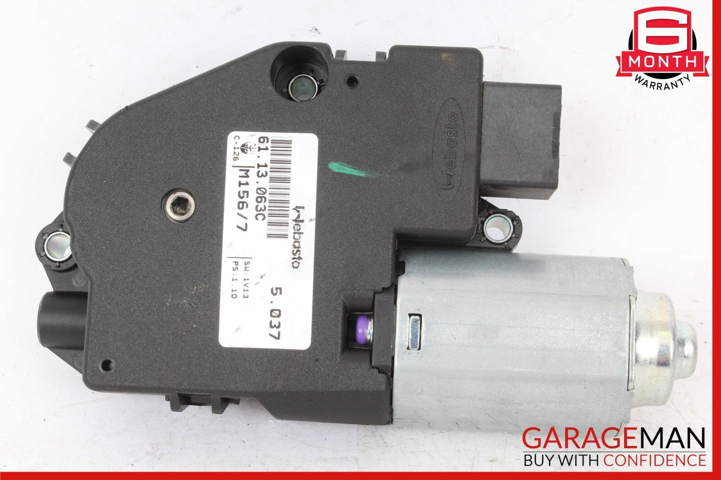 14-17 Maserati Ghibli Sunroof Panoramic Roof Window Regulator Motor Unit OEM