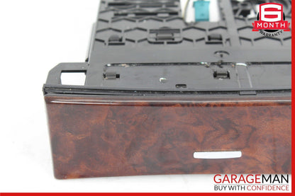 06-12 Mercedes X164 GL450 Center Console Tray Storage Compartment Wood OEM