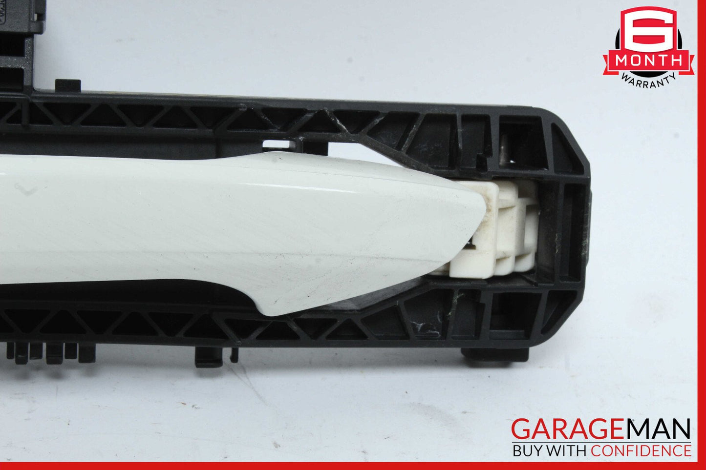 10-13 Mercedes W212 E350 E550 E63 AMG Rear Left Exterior Door Handle White OEM