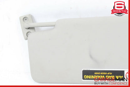 01-07 Mercedes W203 C230 Front Right Side Sunvisor Visor Sun Shade Sunshade Gray