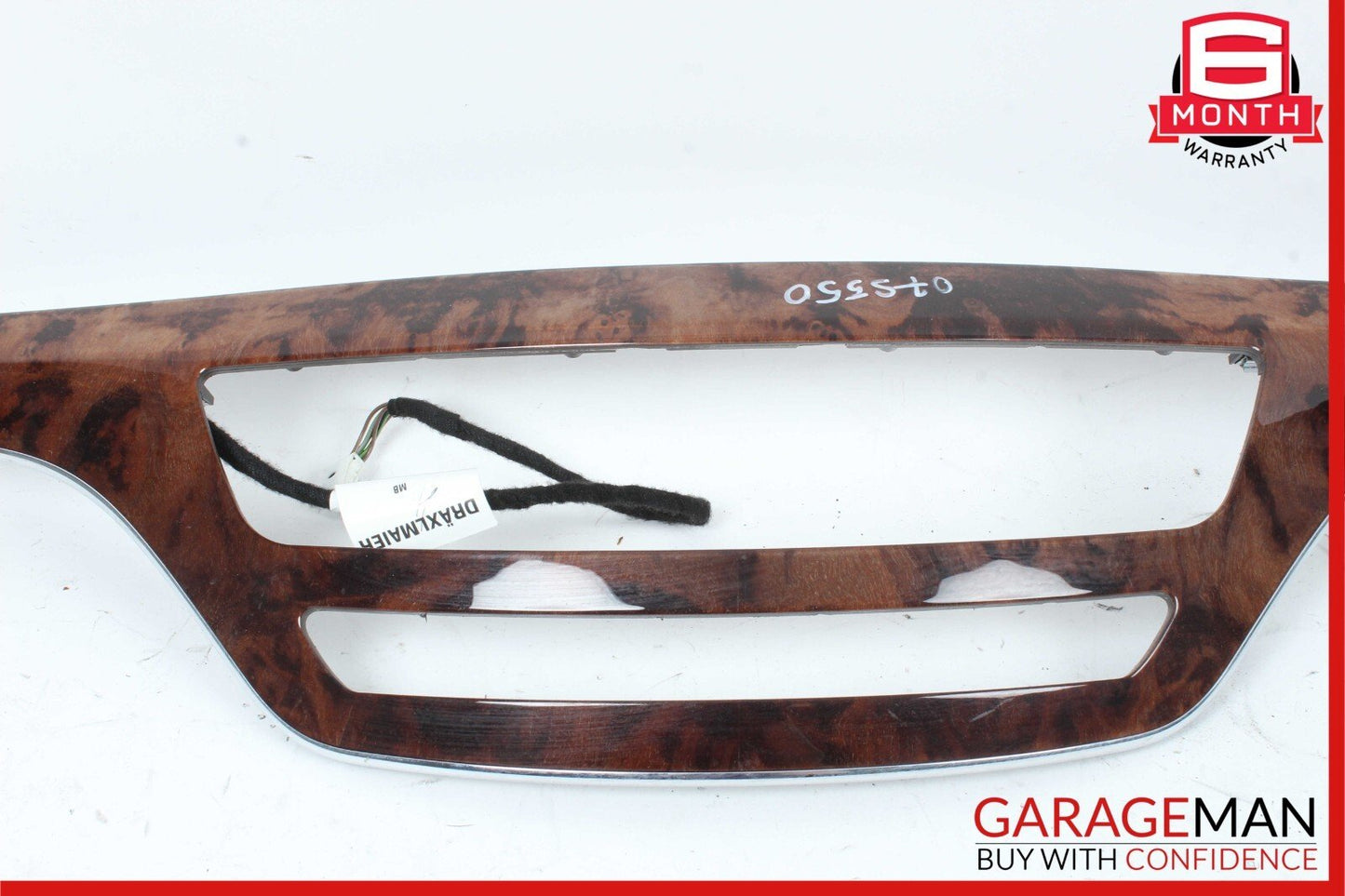 07-09 Mercedes W221 S550 S600 Center Dashboard Dash Trim Bezel Cover Panel Wood
