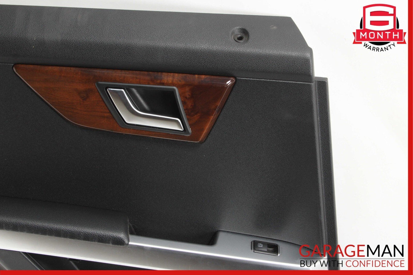 10-15 Mercedes X204 GLK350 Rear Left Driver Interior Door Panel Assembly Black