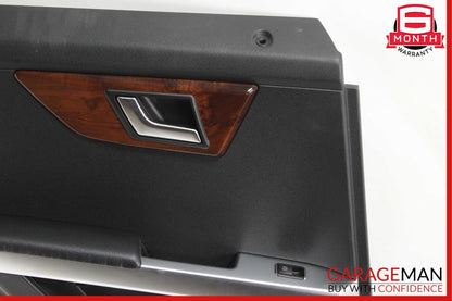 10-15 Mercedes X204 GLK350 Rear Left Driver Interior Door Panel Assembly Black