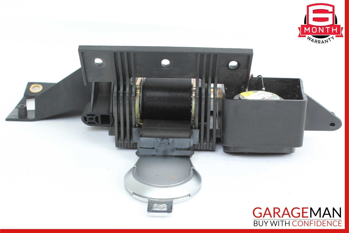 03-08 Mercedes R230 SL500 Rear Right Luggage Seatbelt Retractor Speaker Black