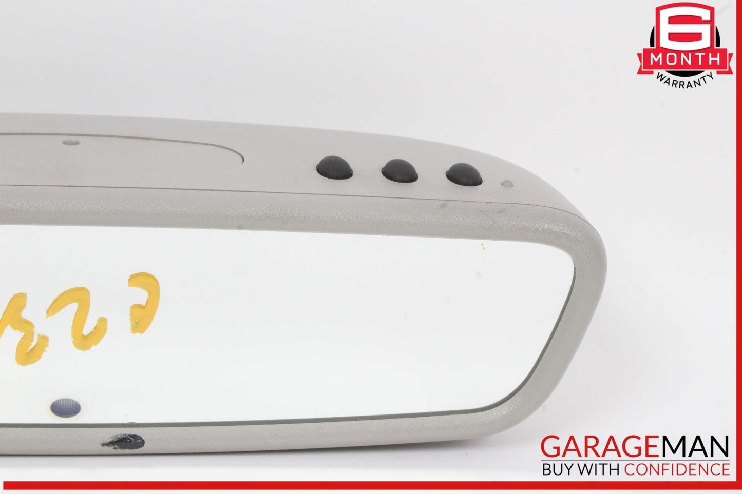 01-07 Mercedes W203 C230 C320 Interior Upper Rear View Mirror Gray OEM