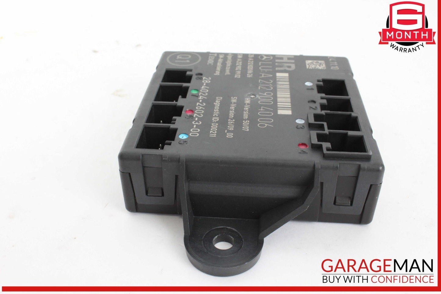 08-18 Mercedes W212 E350 Bluetec Rear Right Side Door Control Module 2129004006