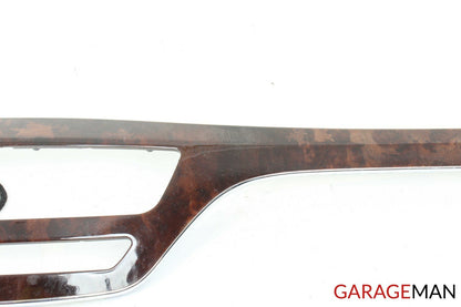 07-09 Mercedes W221 S450 S550 Center Dashboard Dash Trim Bezel Cover Panel Wood
