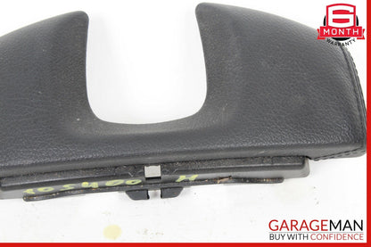 10-13 Mercedes W221 S400 S550 Center Console Trim Cover Panel Pad Black OEM
