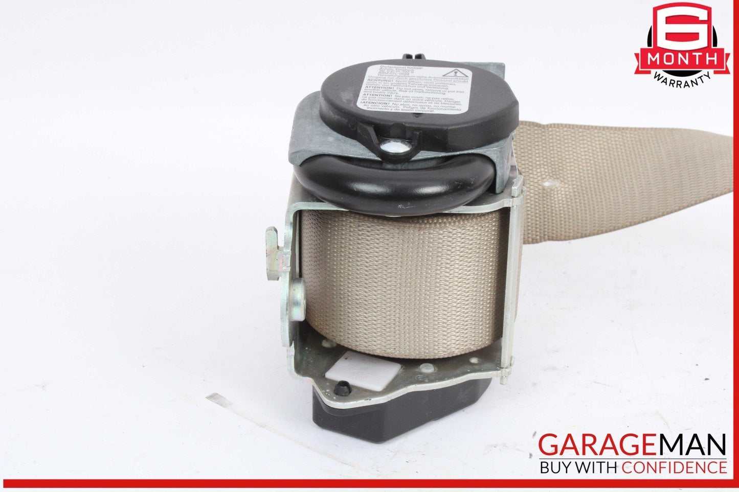 10-13 Mercedes W207 E350 E550 Coupe Rear Left Side Seatbelt Seat Belt Beige OEM