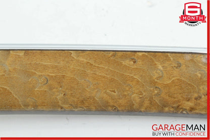 03-09 Mercedes W211 E350 E55 AMG Dashboard Dash Left Molding Trim Wood OEM