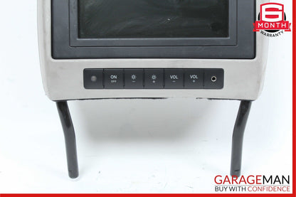 06-12 Mercedes X164 GL450 Rear Seat Headrest Screen Monitor Display Grey OEM