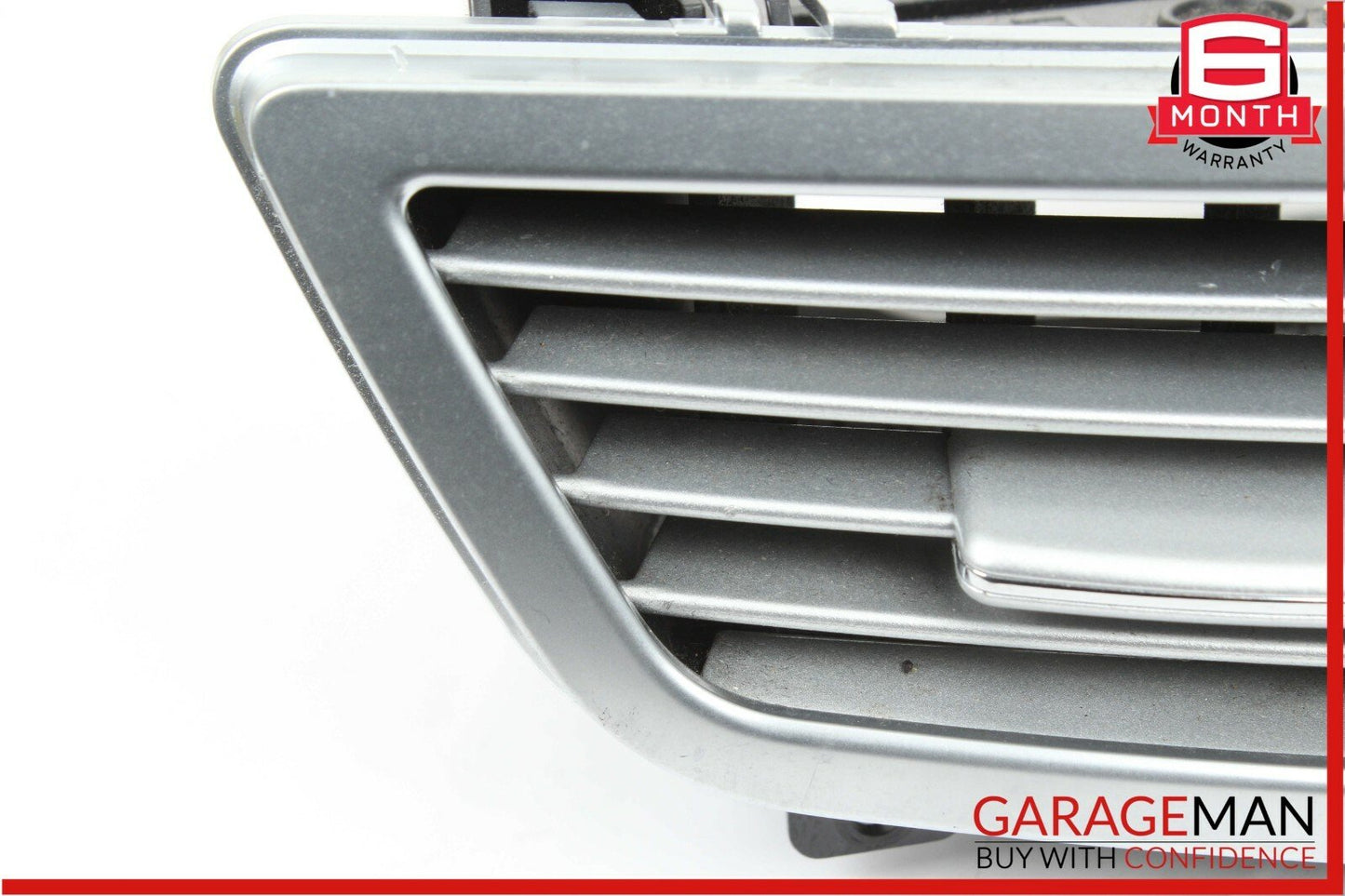07-13 Mercedes W221 S550 Center Dash AC A/C Air Vent Panel Trim Clock Assembly