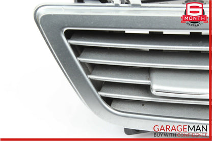 07-13 Mercedes W221 S550 Center Dash AC A/C Air Vent Panel Trim Clock Assembly