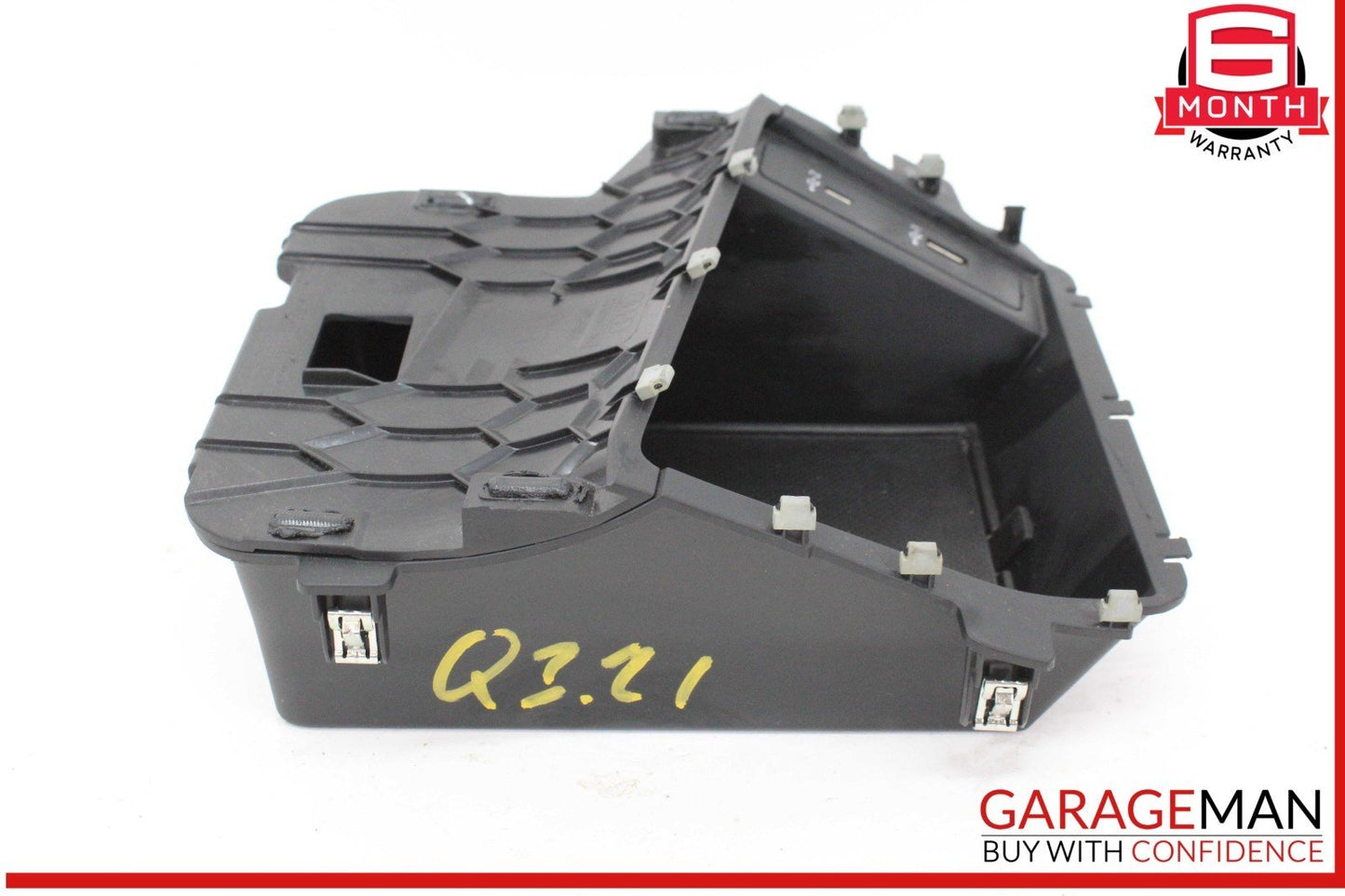 19-24 Audi Q3 Front Center Console Tray Bin Storage Compartment 83B857925B OEM