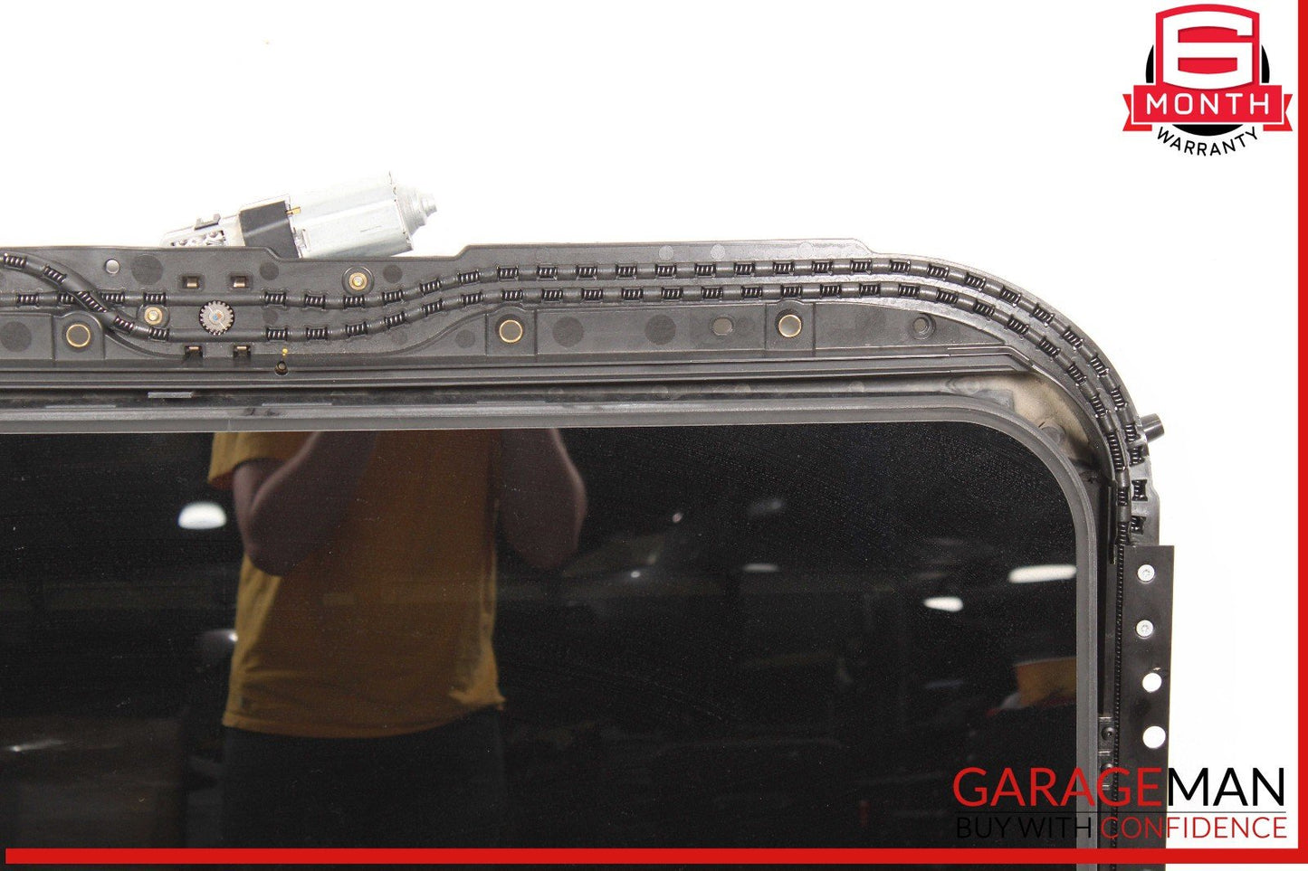 11-18 Porsche Cayenne 958 Sunroof Guide Rail Frame Glass Track OEM