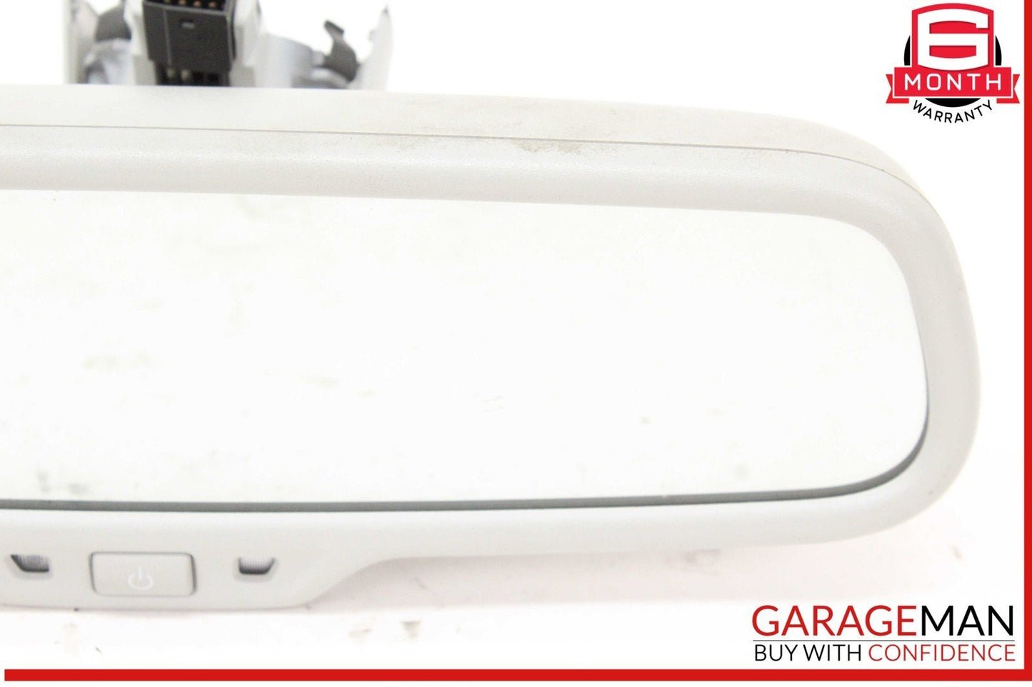 13-17 Audi Q5 S4 A4 Front Upper Windshield Interior Rear View Mirror Gray OEM