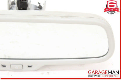 13-17 Audi Q5 S4 A4 Front Upper Windshield Interior Rear View Mirror Gray OEM