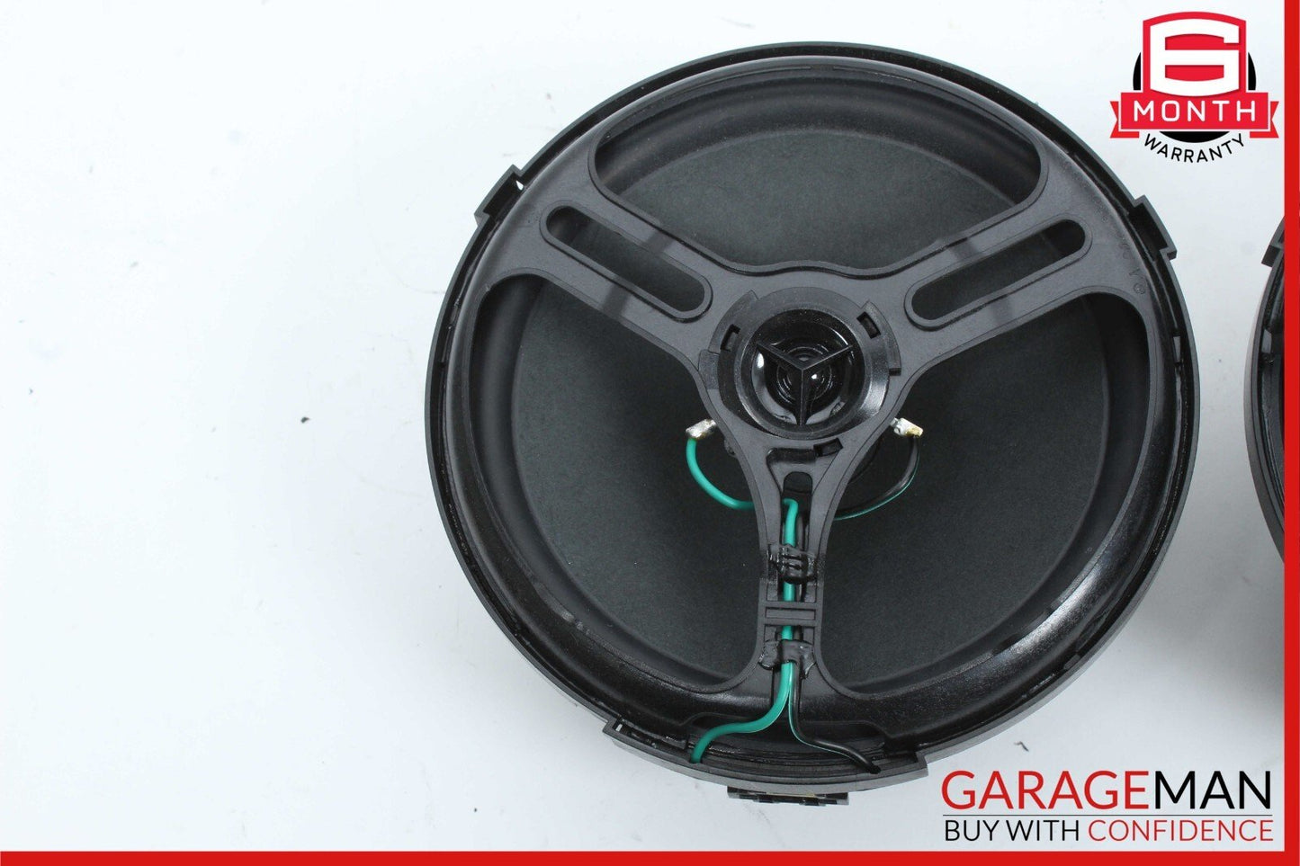 08-15 Mercedes W204 C300 Rear Right & Left Door Sound Speakers Set of 2 OEM