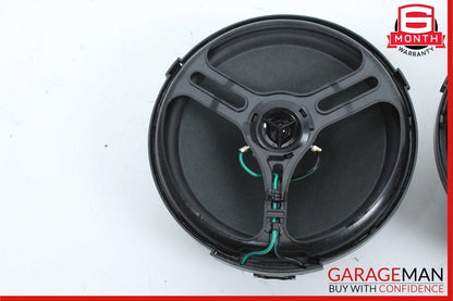 08-15 Mercedes W204 C300 Rear Right & Left Door Sound Speakers Set of 2 OEM