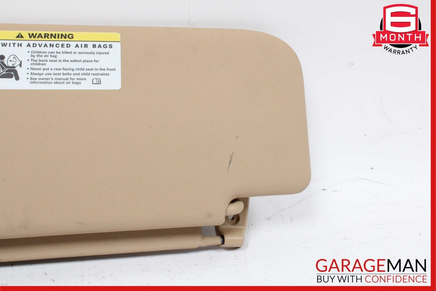 07-09 Mercedes X164 GL450 E63 Right Side Sunvisor Sun Visor Shade Cover OEM