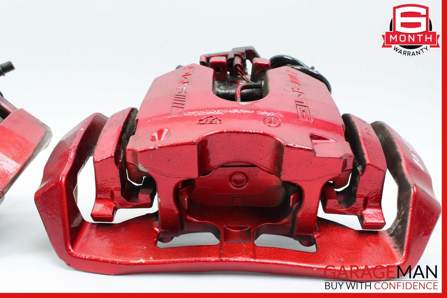 07-14 Mercedes W221 S63 CL63 CL65 AMG Rear Left And Right Brake Caliper Set OEM
