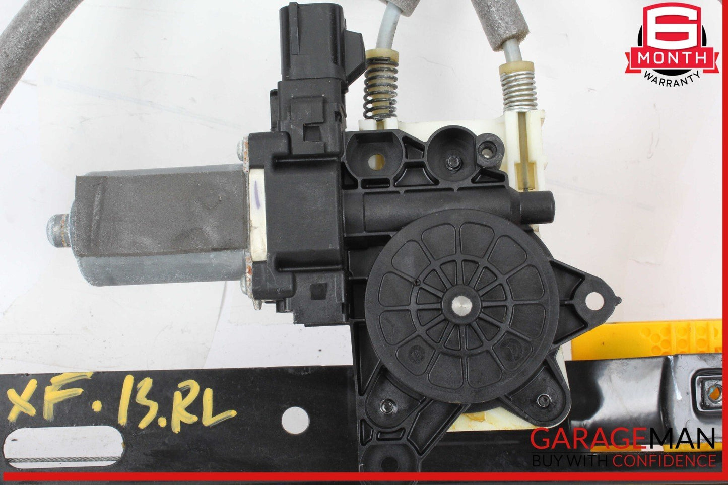 09-15 Jaguar XF XFR X250 Rear Left Driver Side Window Regulator Motor OEM