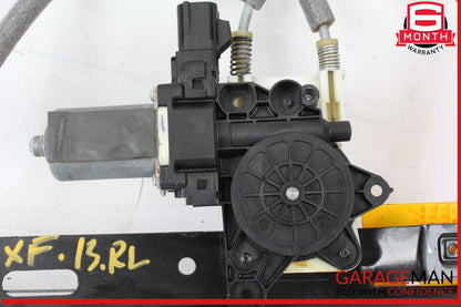 09-15 Jaguar XF XFR X250 Rear Left Driver Side Window Regulator Motor OEM