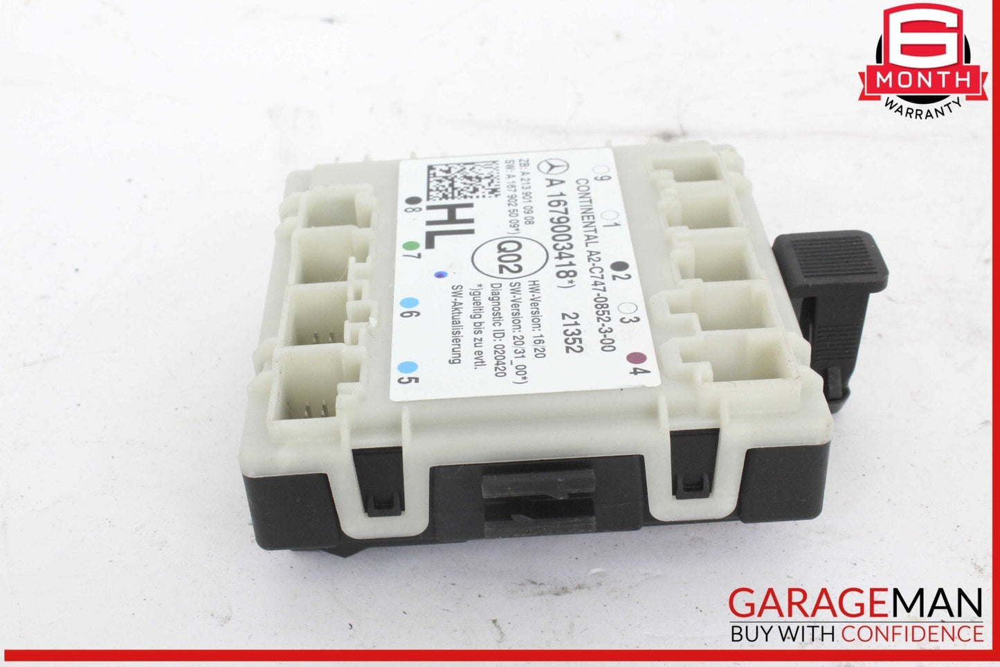16-22 Mercedes X253 GLC43 AMG Rear Left Driver Side Door Window Regulator Module